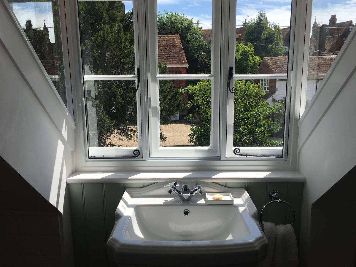 View from sky bathroom